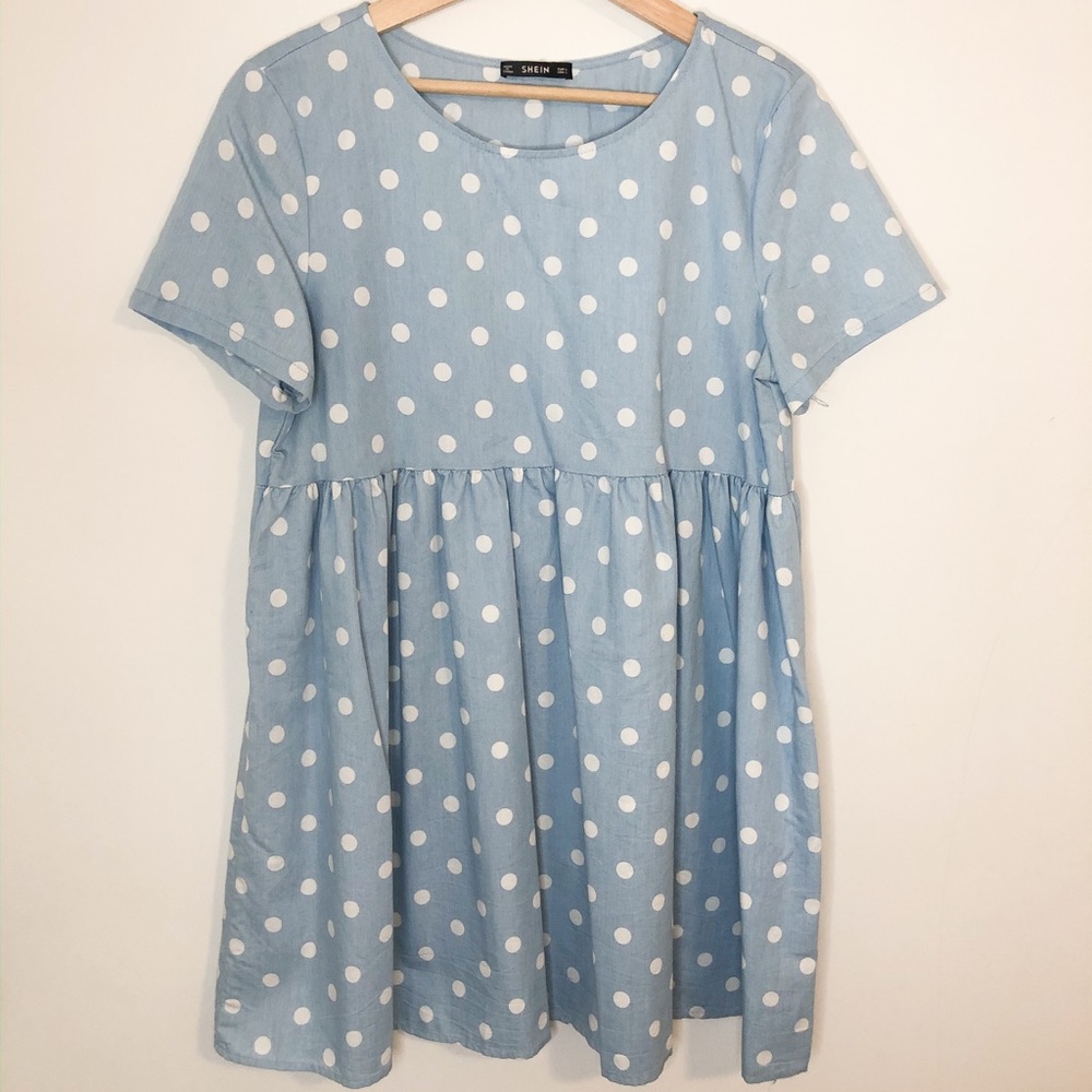 Polka Dot babydoll dress